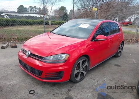 2015 Volkswagen Golf Gti 2.0T Autobahn 4-Door z USA, uszkodzony, nr VIN 3VW4T7AU1FM037516